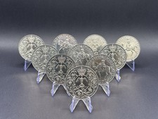 10x Queen Elizabeth II Silver