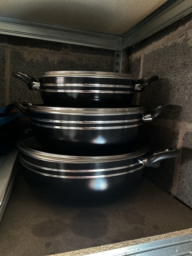 Piece non stick - 3-piece, metal
