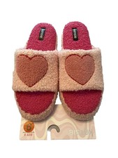 Womens Slippers Sz L 9  Heart