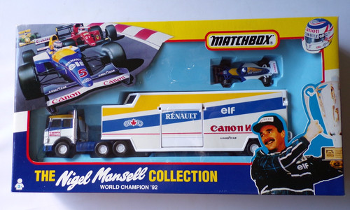 Matchbox the nigel mansell - the,