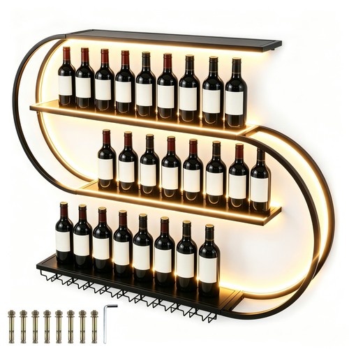 Tier wall mounted - mounted, rack