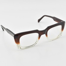 VTG Two Tone MERX Safety Work Glasses Mod Johnny Depp Tart Arnel Style Frame 70s