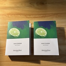 Hermetica Macomba Eau de Parfum 2x 1.5ml Spray Perfume *brand new* alcohol-free