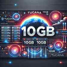 10GB hosting for website, app, dedicated email Tucana Annual Plan