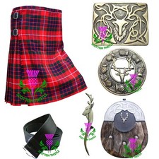 Scottish Kilt Outfit Set