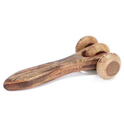 Wooden massager 3 disc - -,