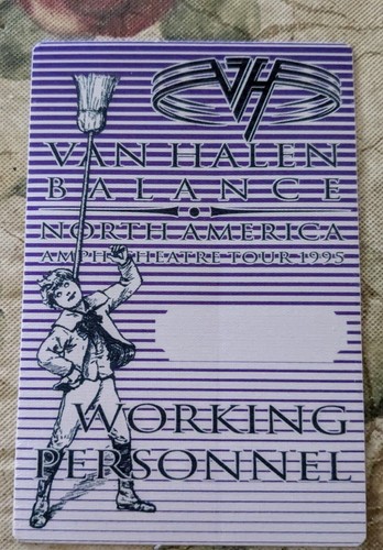 Van halen 1995 north - van, american