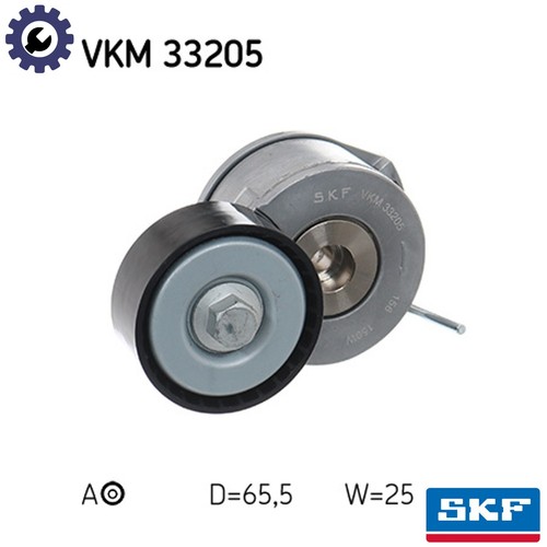 Belt tensioner vribbed - belt,