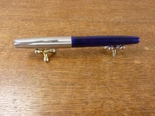 vintage Blue Bodied Parker Frontier Fountain pen good condition