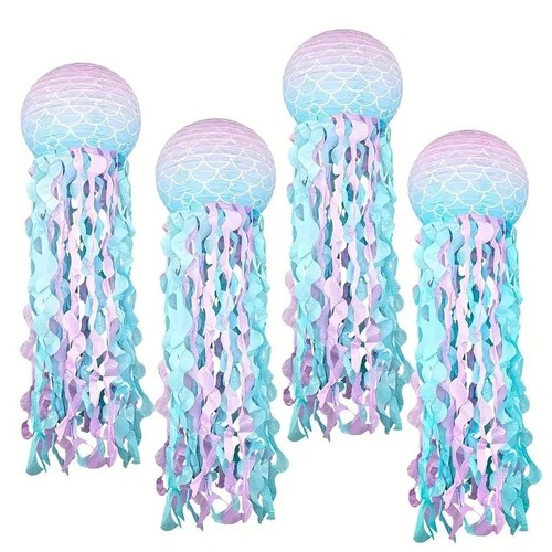 Mermaid jellyfish lanterns - mermaid,
