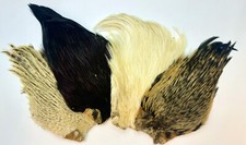 COCK CAPES IN NATURAL COLOURS,FLY TYING,ARTS & CRAFT 