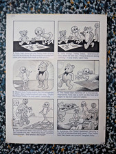 Morph Original Storyboard by Bill Mevin, TV, Comic and Newspaper Illustrator.