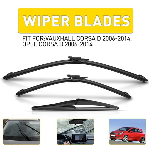 Front and rear wiper blade - and,