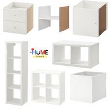 Ikea kallax white shelving - ikea,
