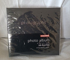 Woolworth's Vintage Photo Album for 200 6" x 4" Photos with Memo & Negative Area
