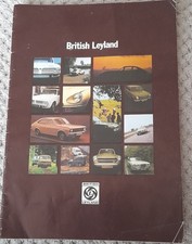 BRITISH LEYLAND car brochure from the  1970s 