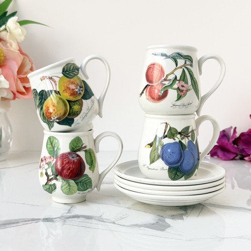 Portmeirion pomona coffee mugs - pomona,