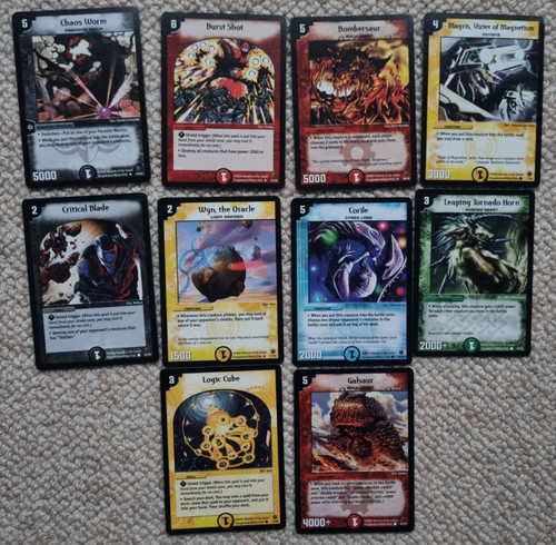Duel masters trading - card, game