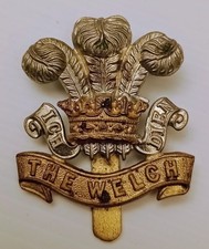 The Welch(Welsh) Cap Badge, Infantry Regiment of the British Army 1881 to 1969.