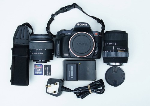 Sony a380 dslr - dslr, camera