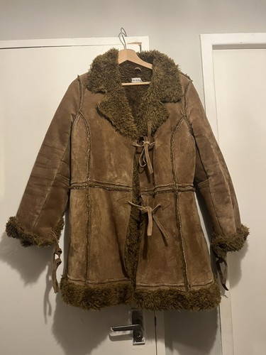 Vintage sheepskin shearling - sheepskin,