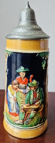 Vintage german beer - beer, stein