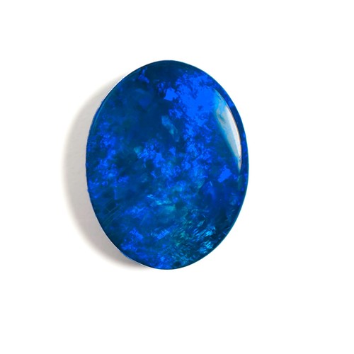 Doublet opal blue green - doublet,