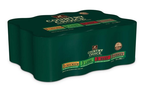 Gelert country choice dog tins - choice,