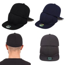 Men's Blank Fitted Hip Hop