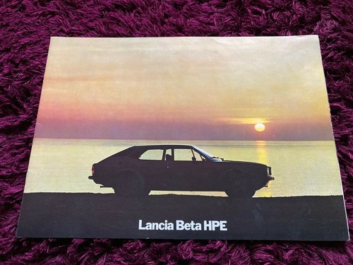 Lancia beta hpe - hpe, brochure