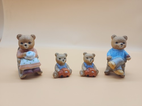 Homco rocking chair bear - chair,