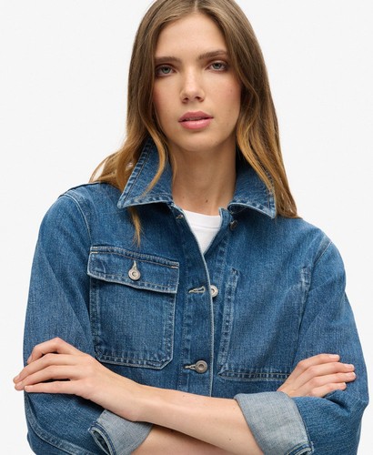 Superdry womens denim chore - superdry,