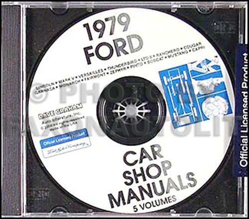 1979 lincoln shop manual - 1979, cd