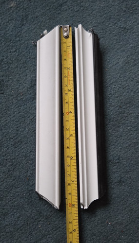 Liniar window bead white - bead, in