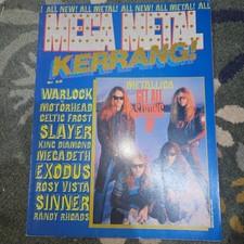 mega metal kerrang issue 1