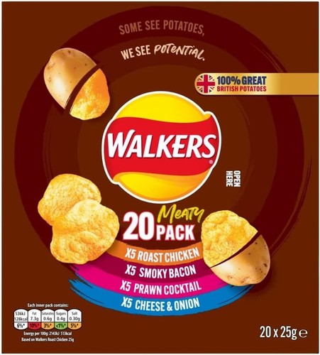Walkers meaty variety - walkers,