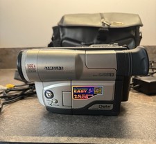 Samsung VP-L600B PAL 8mm Camcorder Video Camera 500x Digital Zoom with bag  