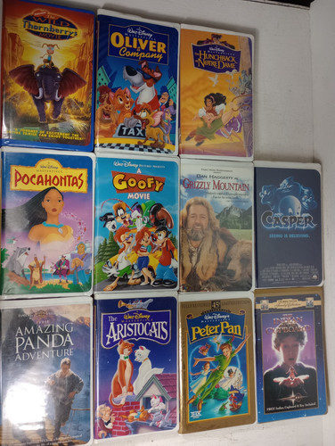 Vhs kids movie clam shell - vhs,
