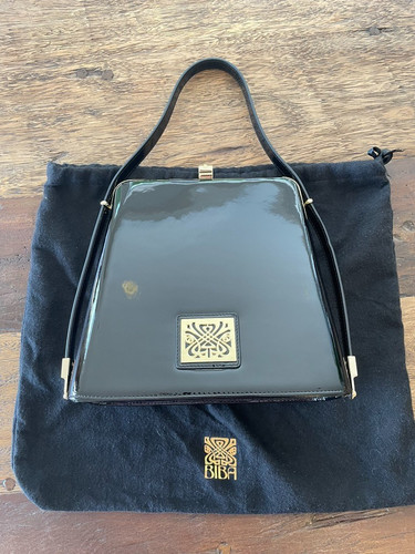 New biba black - patent, leather
