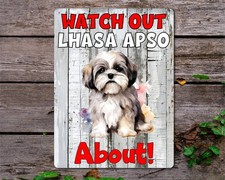 Dog Metal Sign Gift - Watch