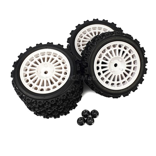 Rally white wheels - 1/10,