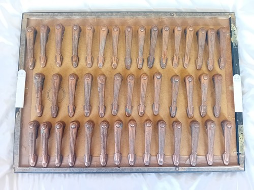Art deco copper stairs carpet - deco,