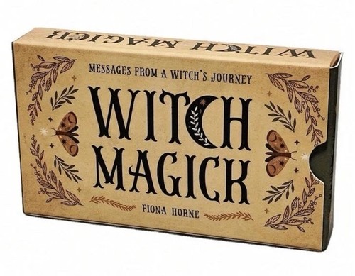 Witch magick oracle card - witch, deck