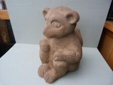 SUPERB SITTING BEAR GARDEN ORNAMENT - HAND MOULDED RECONSTITUTED STONE ? #1