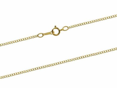 14ct gold curb - 14ct, chain