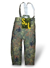 German army surplus flecktarn camouflage waterproof  trousers 