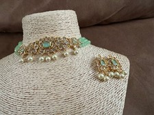 indian jewellery set polki