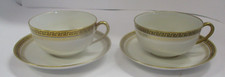 2 Sets Limoges T&V Greek Key