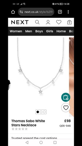 Thomas sabo white stars - sabo,