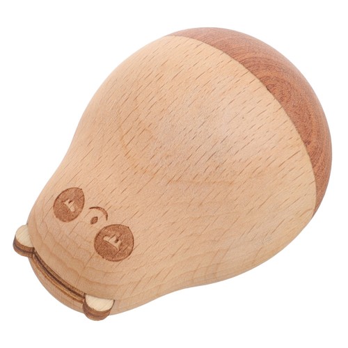Wooden panda figurine - wooden,